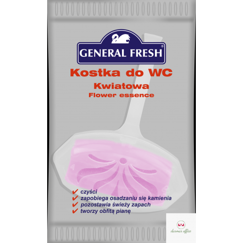 Kostka do WC zawieszka 35g kwiat GENERAL FRESH