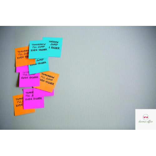 Bloczek samoprzylepny POST-IT (653-TFEN), 38x51mm, 12x100 kart., paleta energetyczna