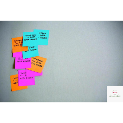 Bloczek samoprzylepny POST-IT (653-TFEN), 38x51mm, 12x100 kart., paleta energetyczna