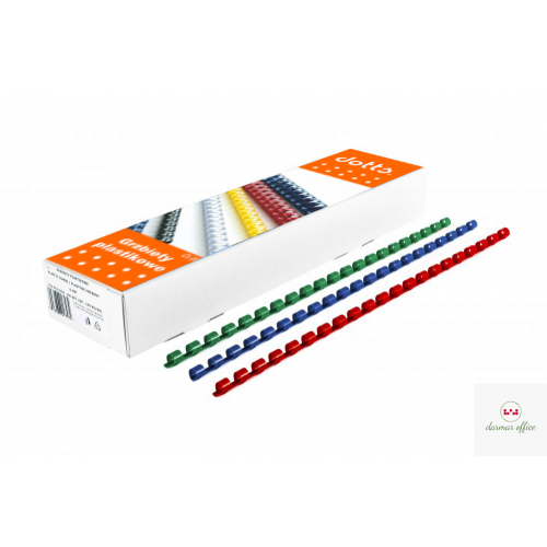 Grzbiety do bindowania DOTTS 25 mm zielone, opakowanie 50 szt.