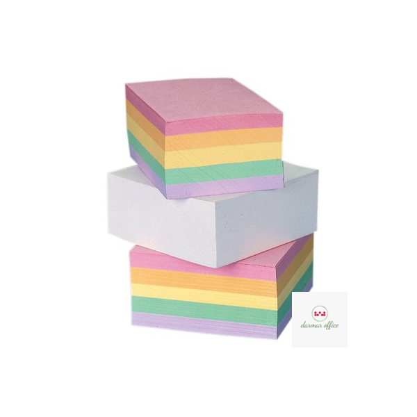 Kostka klejona DOTTS 90x90x35 kolorowa