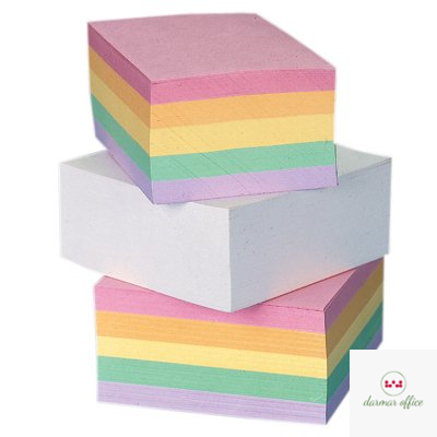 Kostka klejona DOTTS 90x90x35 kolorowa