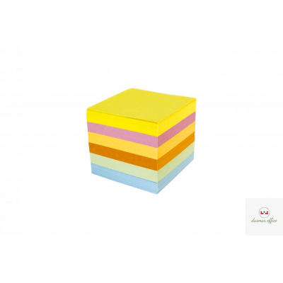 Kostka nieklejona DOTTS 85x85x35 kolorowa