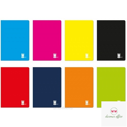Zeszyt A5 60k kratka UV kol.ONE COLOR 7003    INTERDRUK