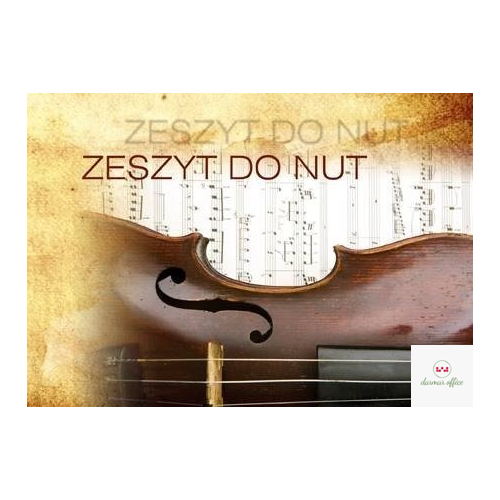 Zeszyt do nut A5 16k KRESKA