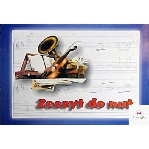 Zeszyt do nut A5 GARWOLIN