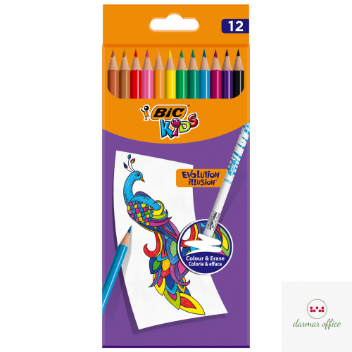 Kredki ołówkowe BIC Kids Evolution Illusion  987868