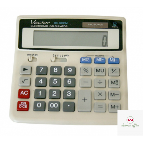 Kalkulator VECTOR DK209DM 12 pozycyjny .