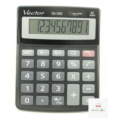 Kalkulator VECTOR CD-1202  10p