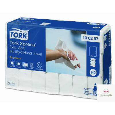 Ręcznik ZZ biały PREMIUM Extra SOFT celuloza TORK 100297 H2