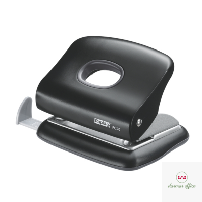 Dziurkacz mały FC20 RAPID czarny 20 kartek 23256400