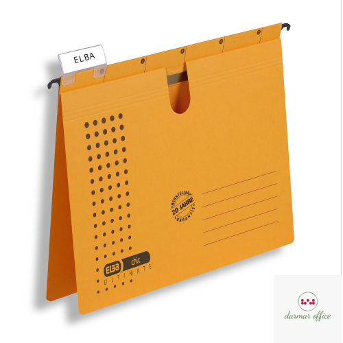 Skoroszyt zawieszany A4 ELBA CHIC ULTIMATE, żółty, 100552095