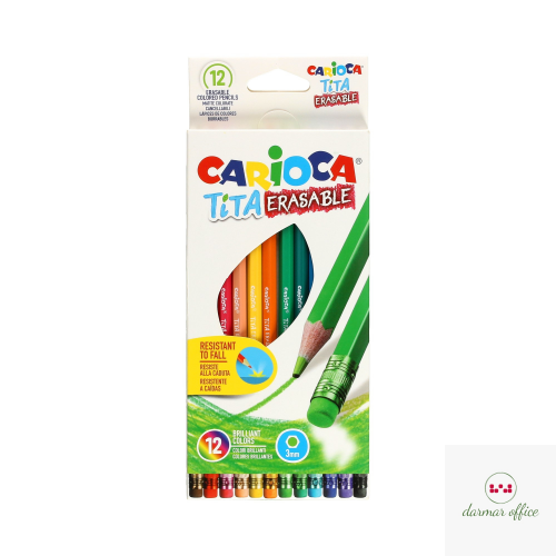 Kredki ołówkowe CARIOCA 12 kolorów 170-2302