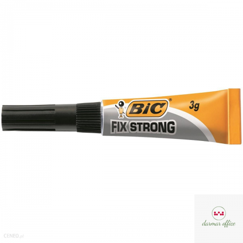 Klej BIC Fix Strong Liquid 3g Karta 12szt, 9048264