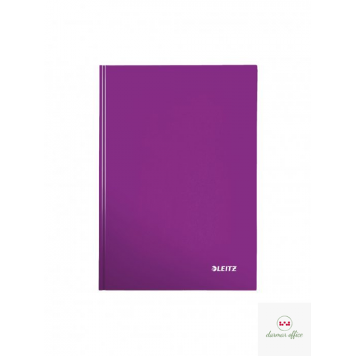 Zeszyt LEITZ WOW A5 80mm okładka miękka fioletowy 46281162