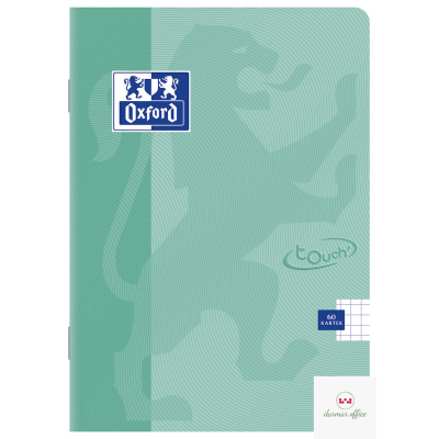 Brulion A5 96 kartek, TOUCH PASTEL linia z marginesem OXFORD 400123216