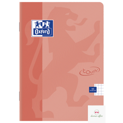 Brulion A5 96 kartek, TOUCH PASTEL linia z marginesem OXFORD 400123216