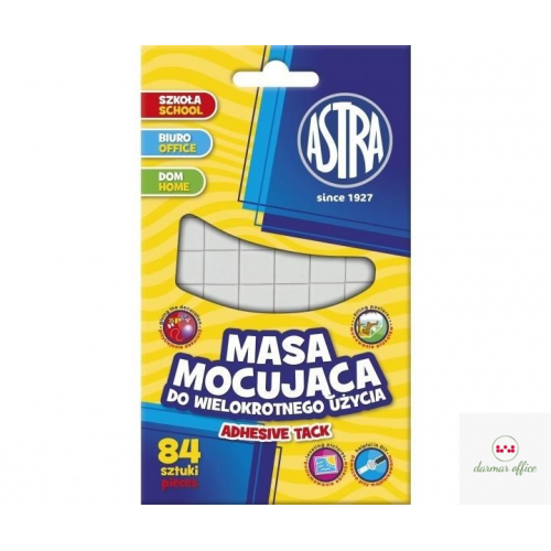 Masa mocująca 50g - 84 kwadraciki ASTRA, 401114004
