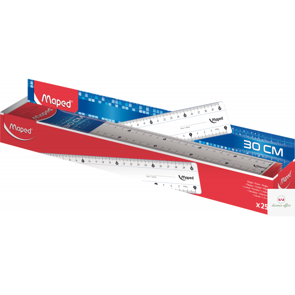 Linijka ESSENTIALS 30cm MAPED 146119/1194