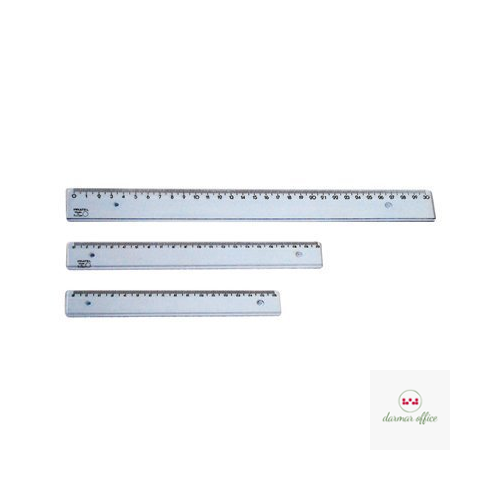 Linijka PRATEL 30cm transparentna ML105-00 MemoBe by