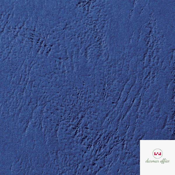 Okładki do bindowania skóropodobne GBC LeatherGrain, A4, 250 gm2, ciemnoniebieskie , 100 szt., CE040029