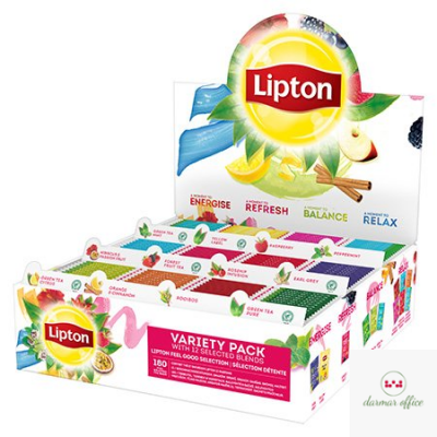 Herbata LIPTON Variety Pack - 12 smaków x 15 kopert fol.
