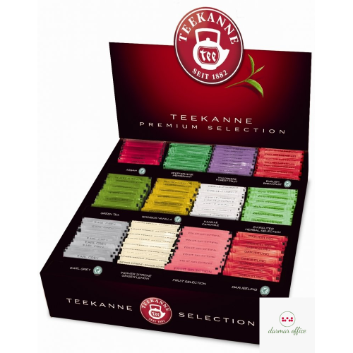 Herbata TEEKANNE Premium Selection - 12 smaków x 15 kopert (180szt)