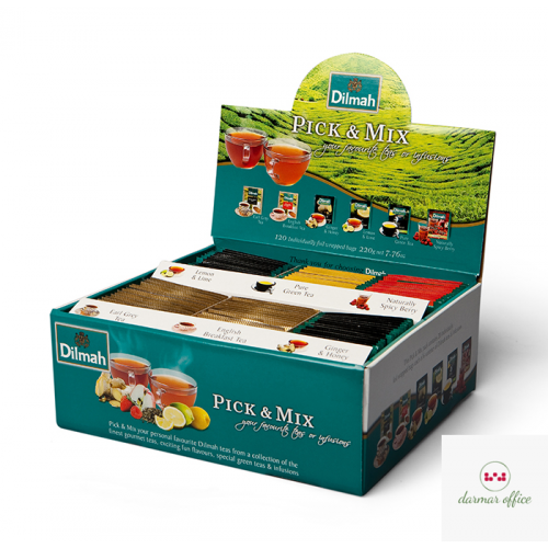 Herbata DILMAH PICKNMIX zestaw 120t 6 smaków