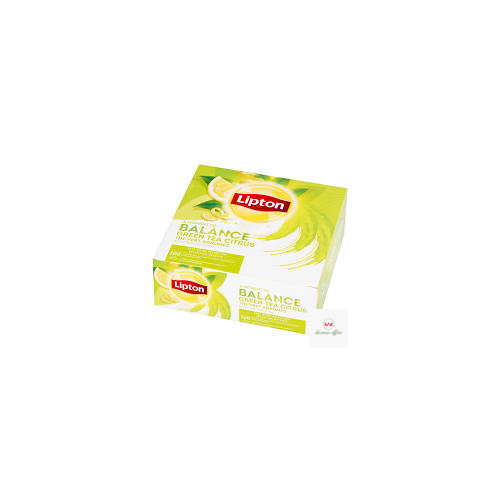 Herbata LIPTON Green Tea Citrus (100 kopert fol.) zielona