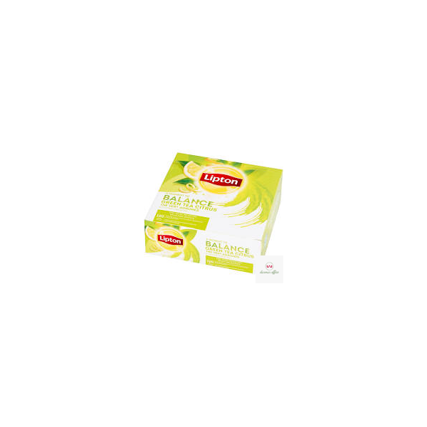 Herbata LIPTON Green Tea Citrus (100 kopert fol.) zielona