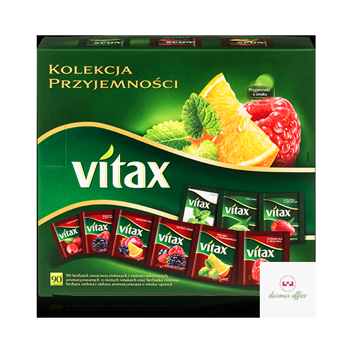 Herbata VITAX KOLEKCJA PRZYJE.MIX owoc 90kop 9 smaków