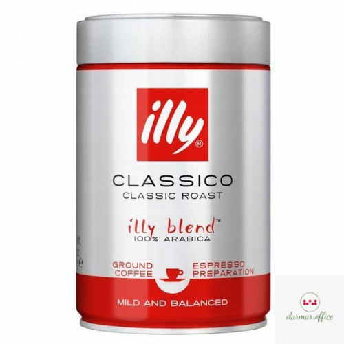 Kawa ILLY CLASSICO 250g mielona  puszka