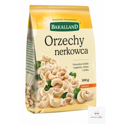 Orzechy nerkowca 300g BAKALLAND