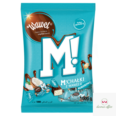 Cukierki WAWEL MICHAŁKI KOKOSOWE 1kg