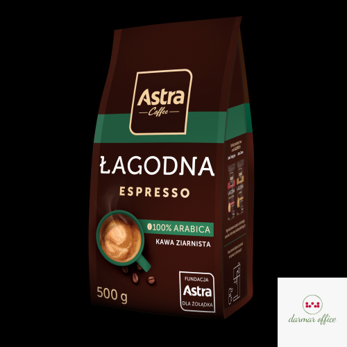 Kawa ASTRA ŁAGODNA CREMA 500g ziarnista