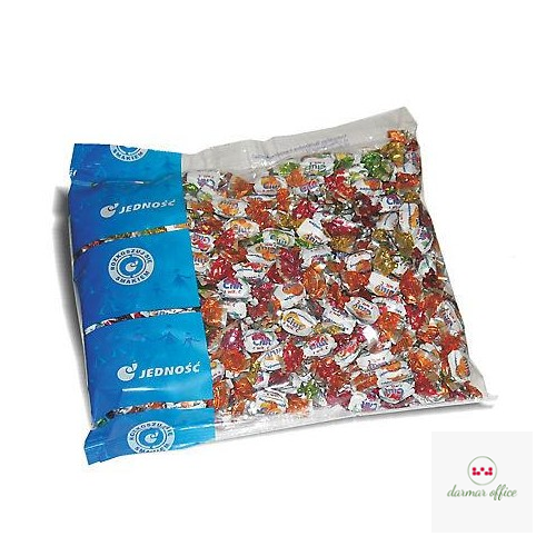 Cukierki JEDNOŚĆ CIUT pudrowe 1kg musujące z witaminą C