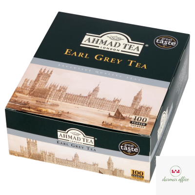 Herbata AHMAD EARL GREY 100t*2g czarna zawieszka