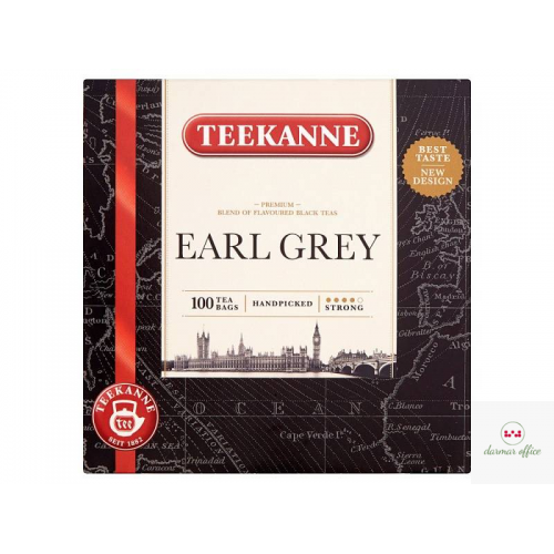 Herbata TEEKANNE EARL GREY 100t x 1,65g czarna