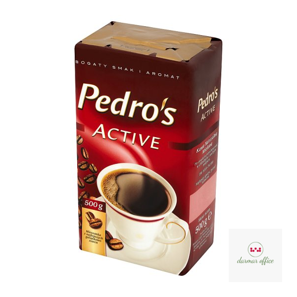 Kawa PEDROS ACTIVE 500g mielona