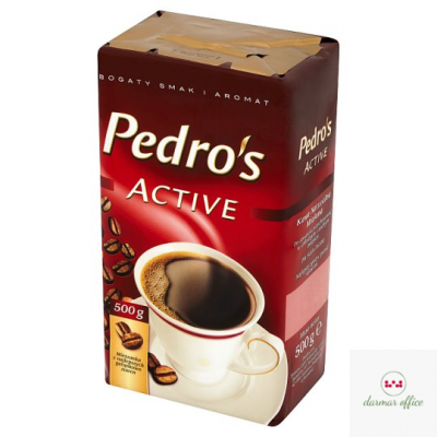 Kawa PEDROS ACTIVE 500g mielona