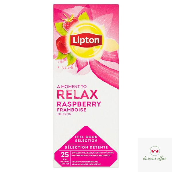 Herbata LIPTON CLASSIC RASPBERRY/malina 25kopert