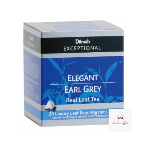 Herbata DILMAH PIRAMID Exceptional EARL GREY 20t czarna