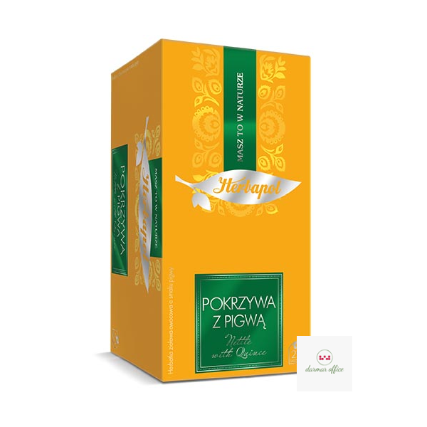 Herbata HERBAPOL BREAKFAST POKRZYWA Z PIGWĄ (20 kopert)