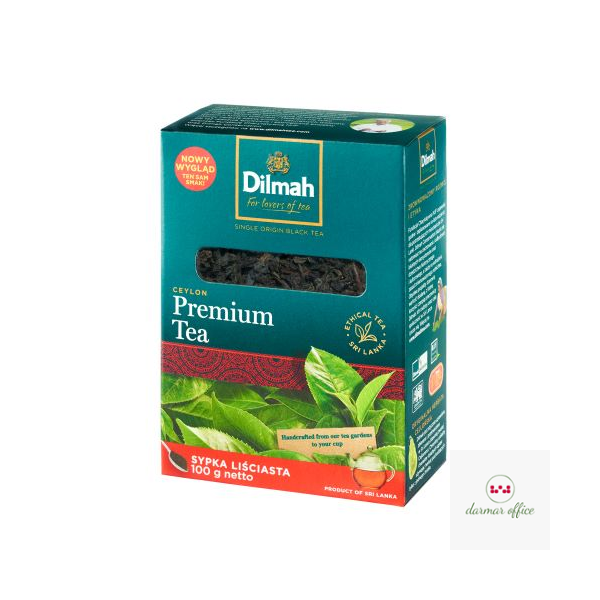 Herbata DILMAH CEYLON PREMIUM TEA 100g liściasta czarna
