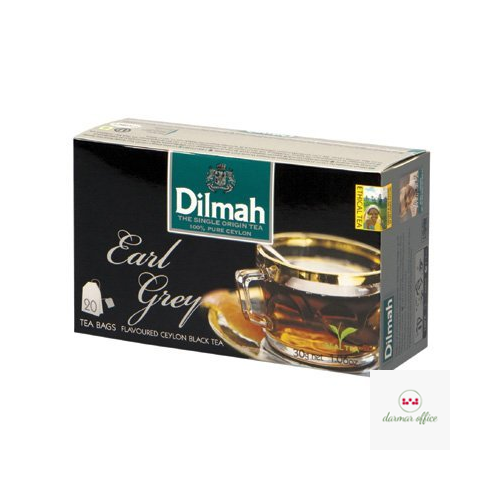 Herbata DILMAH AROMAT EARL GREY (20 saszetek) czarna
