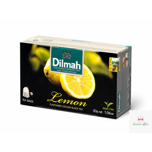 Herbata DILMAH AROMAT CYTRYNY (20 saszetek) 85032 czarna