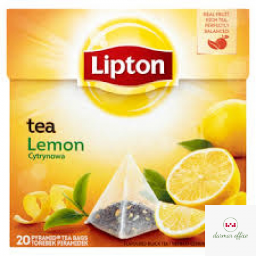 Herbata LIPTON PIRAMID cytryna (20 saszetek)