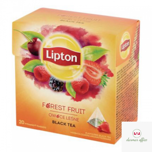 Herbata LIPTON PIRAMID FOREST FRUIT owoce leśne (20 saszetek)