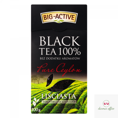 Herbata BIG-ACTIVE PURE Ceylon liściasta czarna