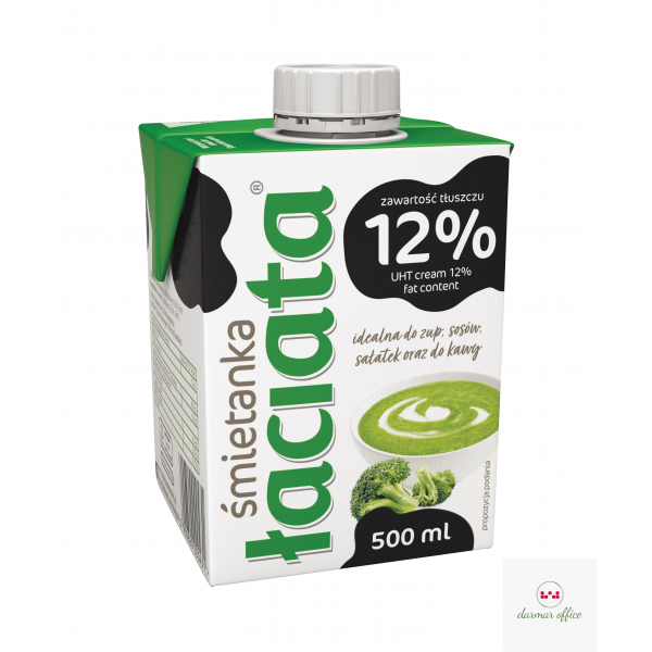 Śmietanka do kawy ŁACIATE 12% 500ml